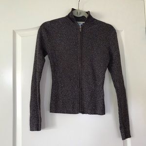 Urchin knits zip up sweater